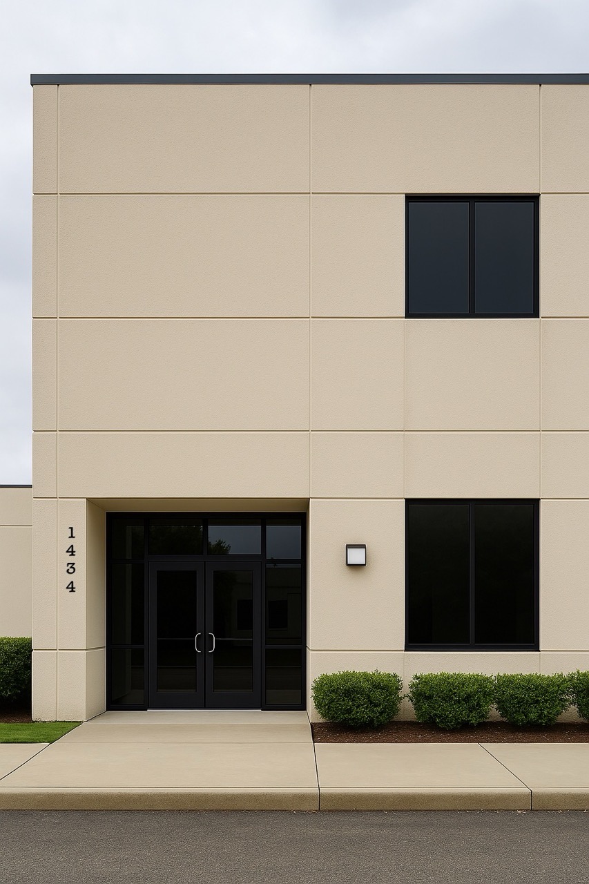 Commercial Building After Cleaning